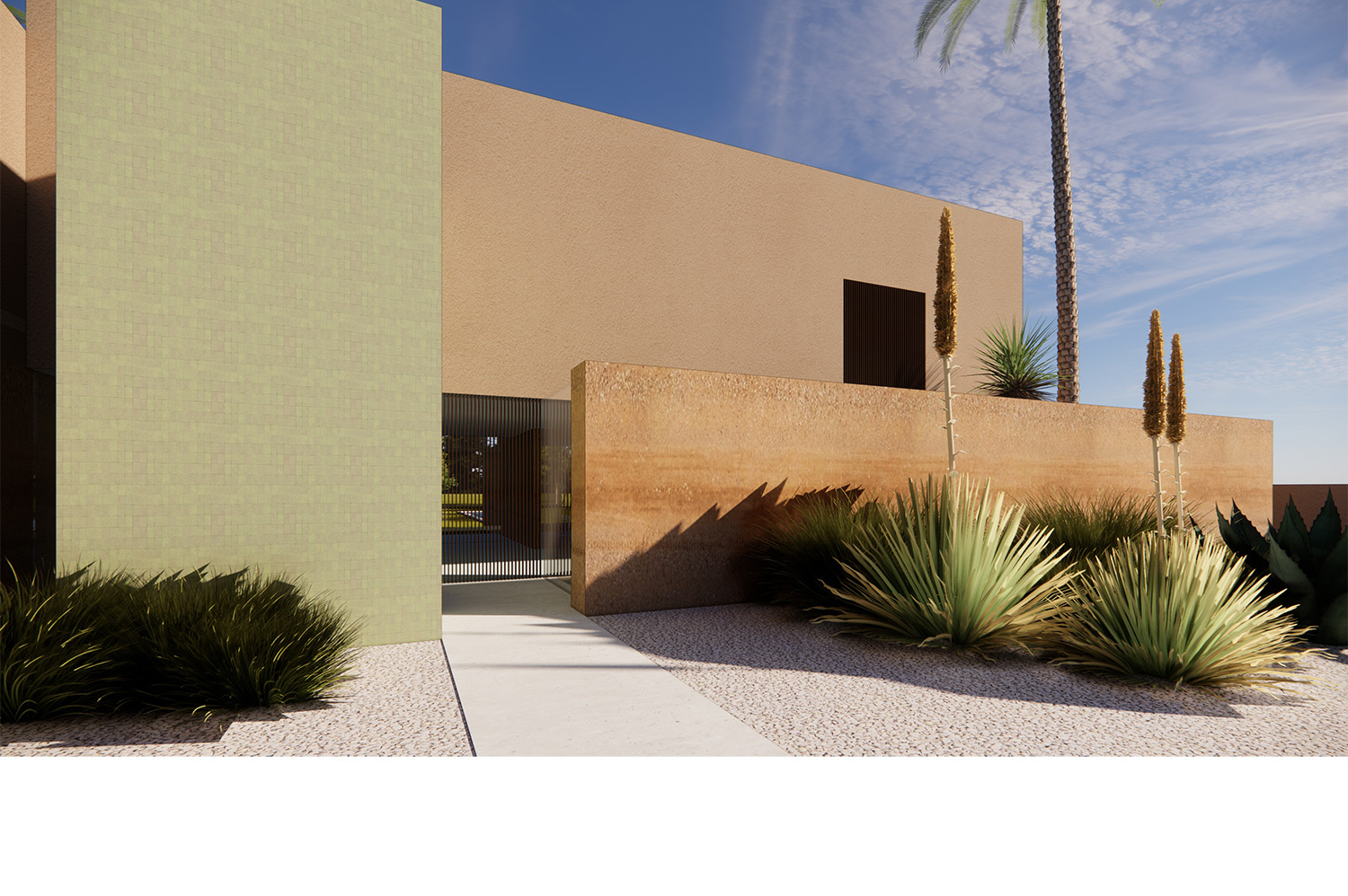 VILLA AKENZA 01 MARRAKECH  DRISS KETTANI ARCHITECTE