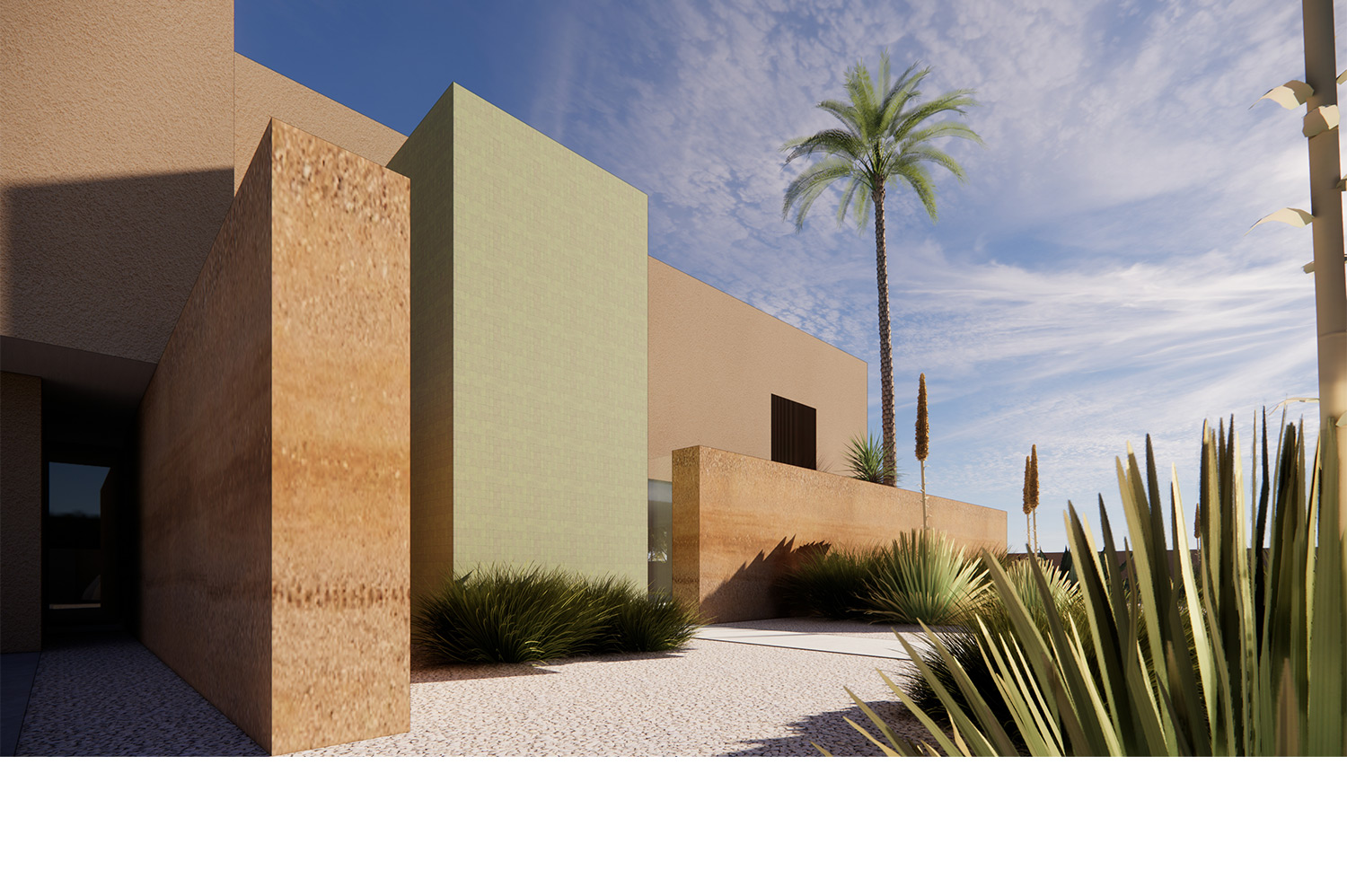 VILLA AKENZA 01 MARRAKECH  DRISS KETTANI ARCHITECTE