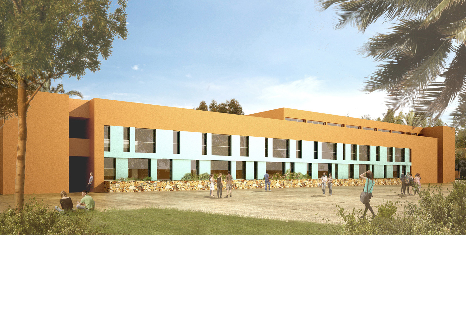 Restructuration Lycée Victor Hugo Marrakech   DRISS KETTANI ARCHITECTE